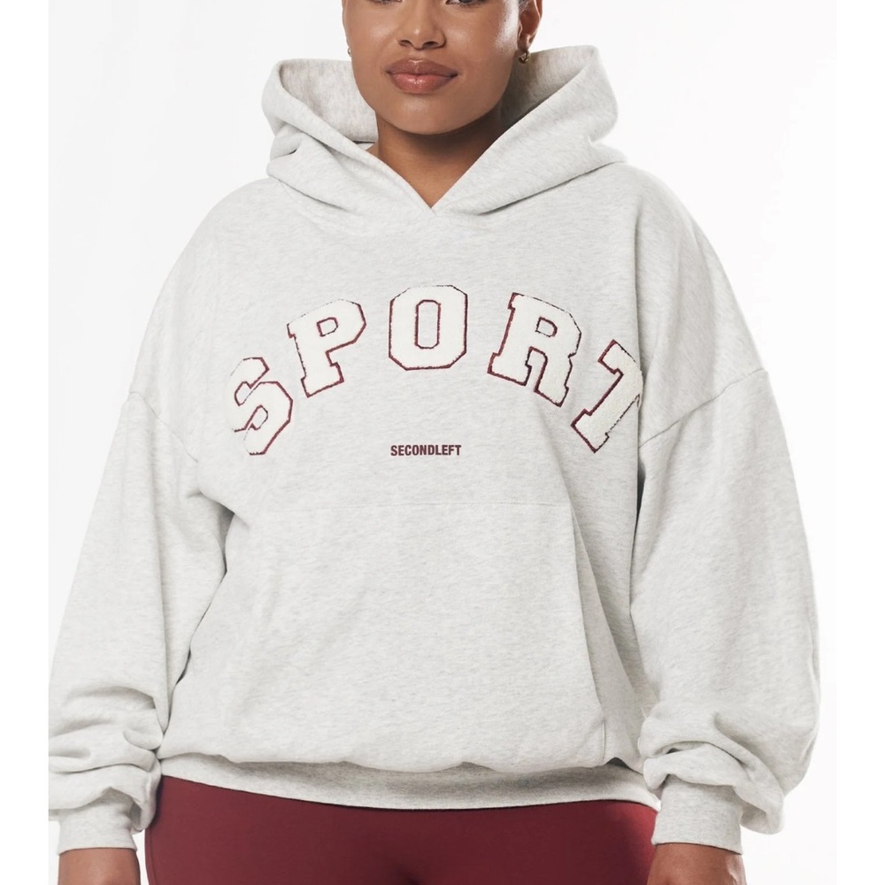 Women's Light Gray SPORT Pullover Hoodie